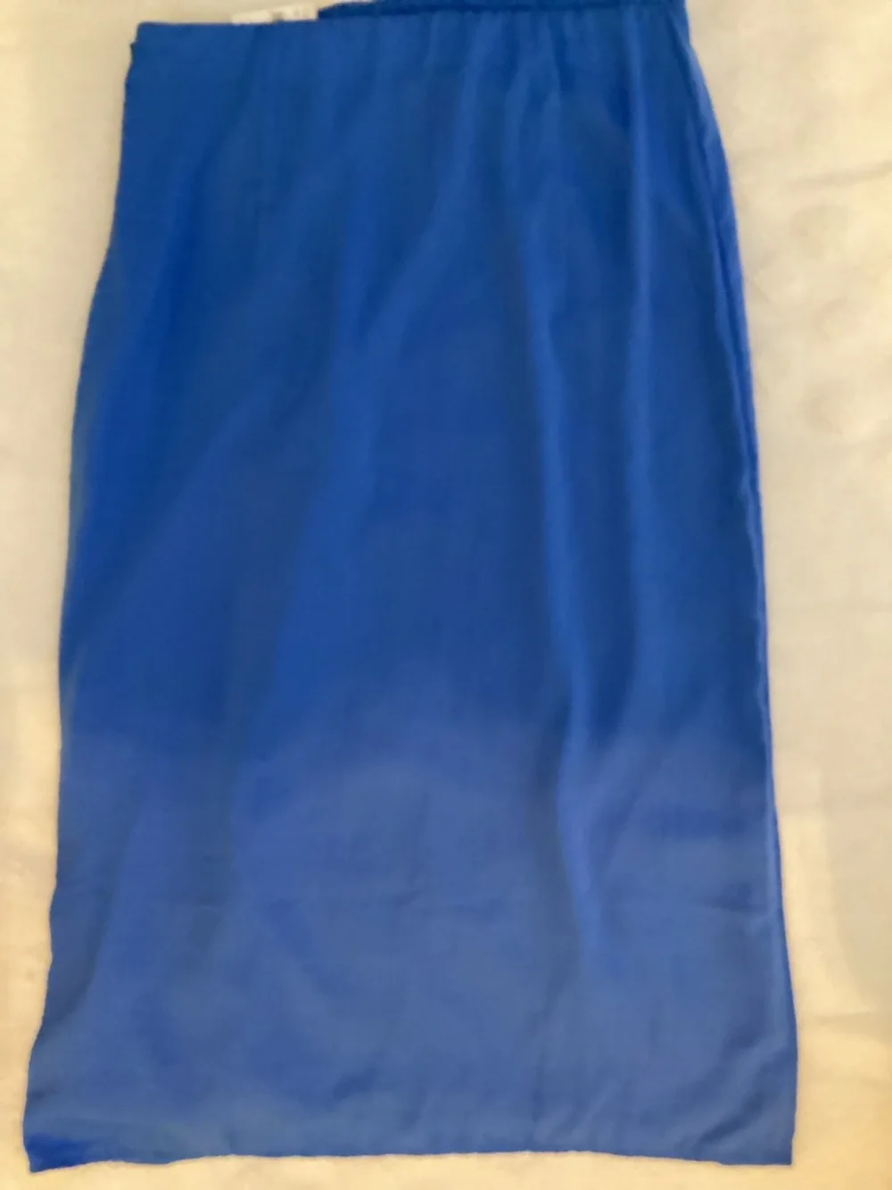 American Eagle Outfitters Maxi skirt with slit-SZ XXL BLUE @14